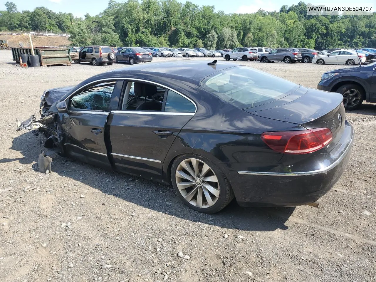 2013 Volkswagen Cc Luxury VIN: WVWHU7AN3DE504707 Lot: 61265024