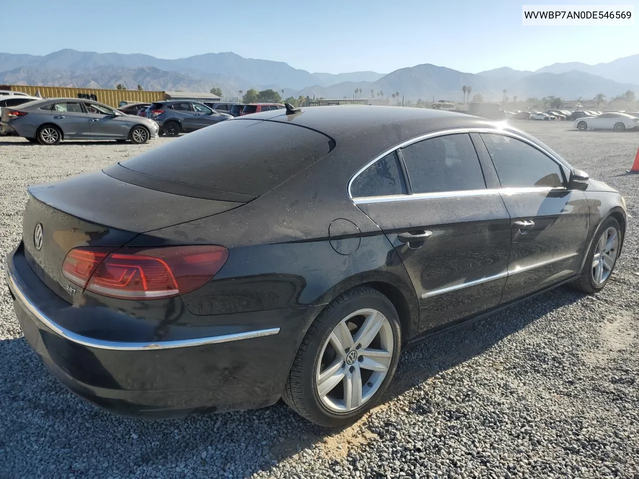 2013 Volkswagen Cc Sport VIN: WVWBP7AN0DE546569 Lot: 66807454