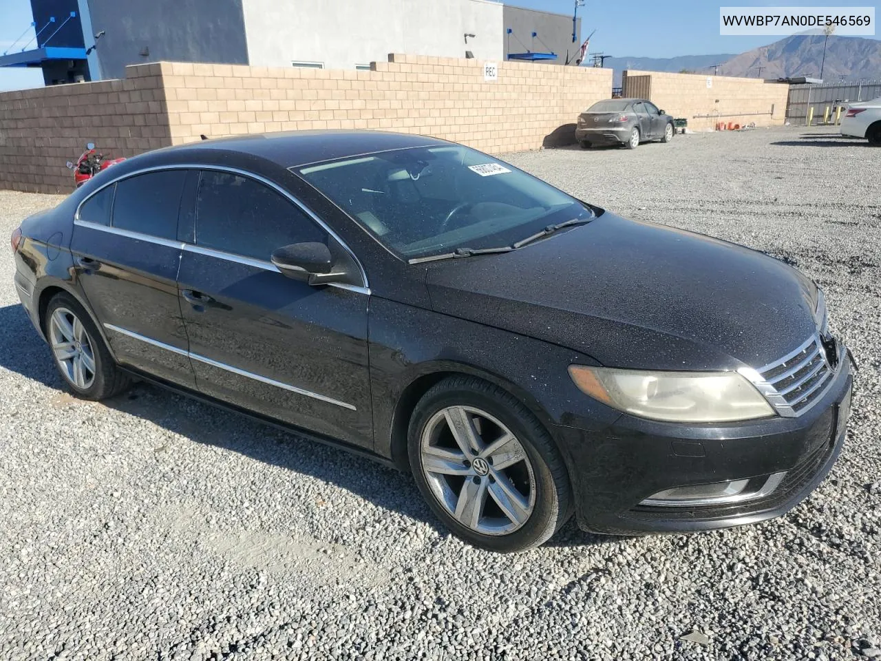 2013 Volkswagen Cc Sport VIN: WVWBP7AN0DE546569 Lot: 66807454