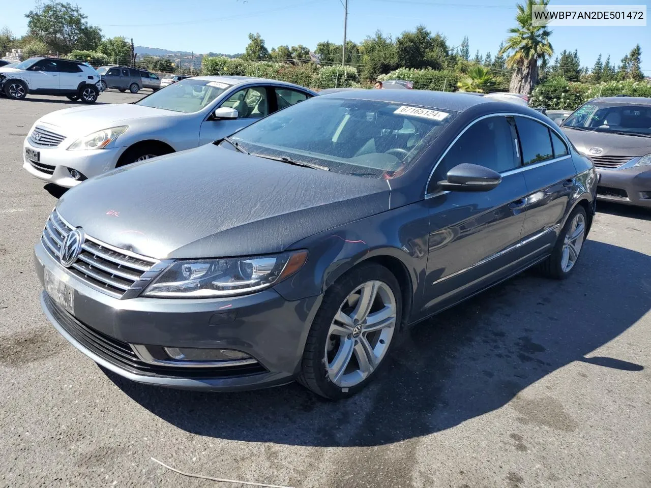 WVWBP7AN2DE501472 2013 Volkswagen Cc Sport