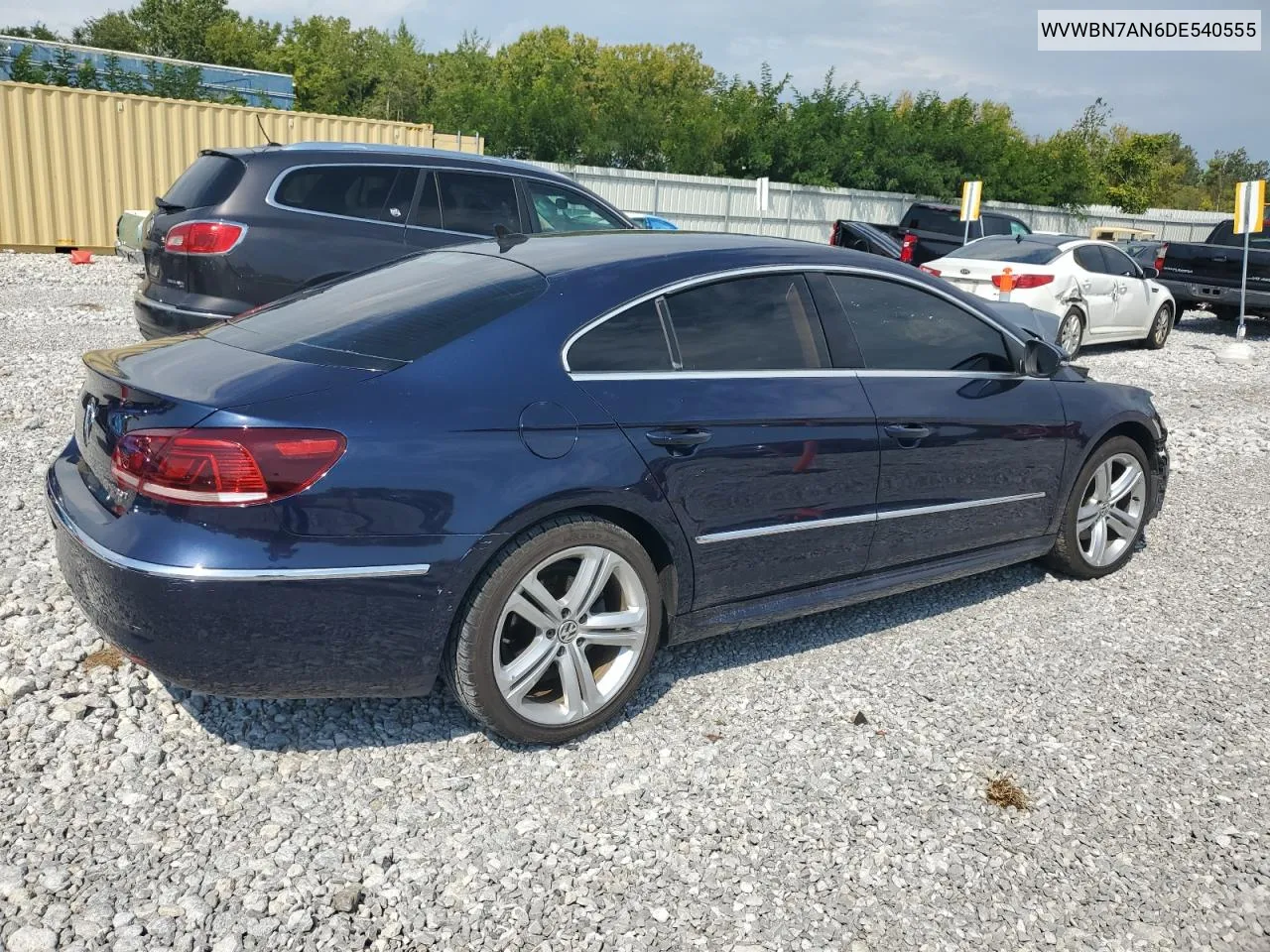 2013 Volkswagen Cc Sport VIN: WVWBN7AN6DE540555 Lot: 70088844