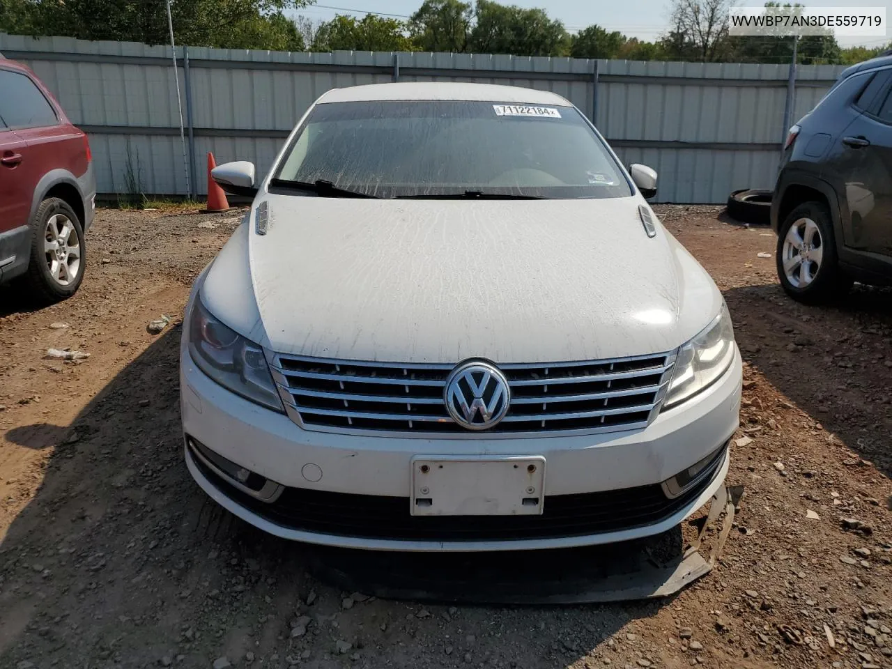 2013 Volkswagen Cc Sport VIN: WVWBP7AN3DE559719 Lot: 71122184