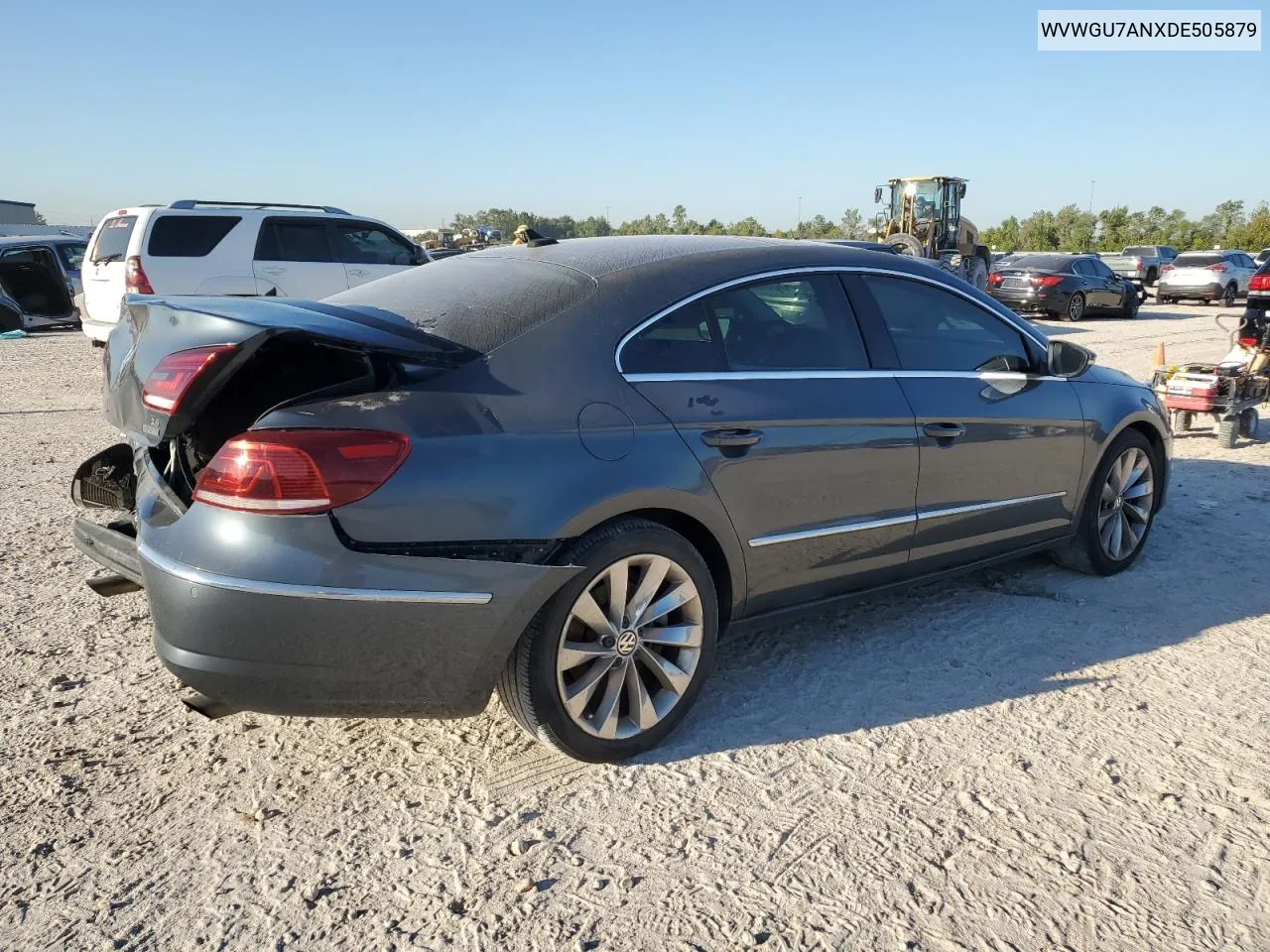 2013 Volkswagen Cc Vr6 4Motion VIN: WVWGU7ANXDE505879 Lot: 72083534