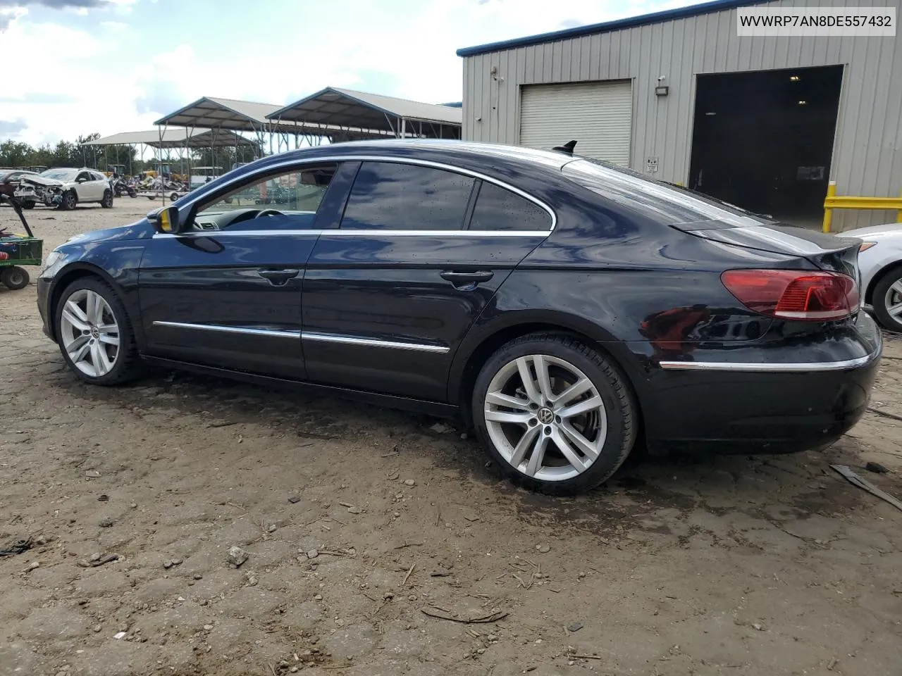 WVWRP7AN8DE557432 2013 Volkswagen Cc Luxury