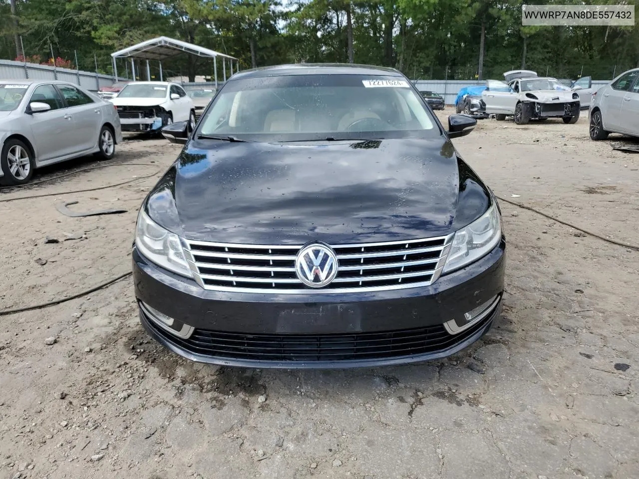 WVWRP7AN8DE557432 2013 Volkswagen Cc Luxury