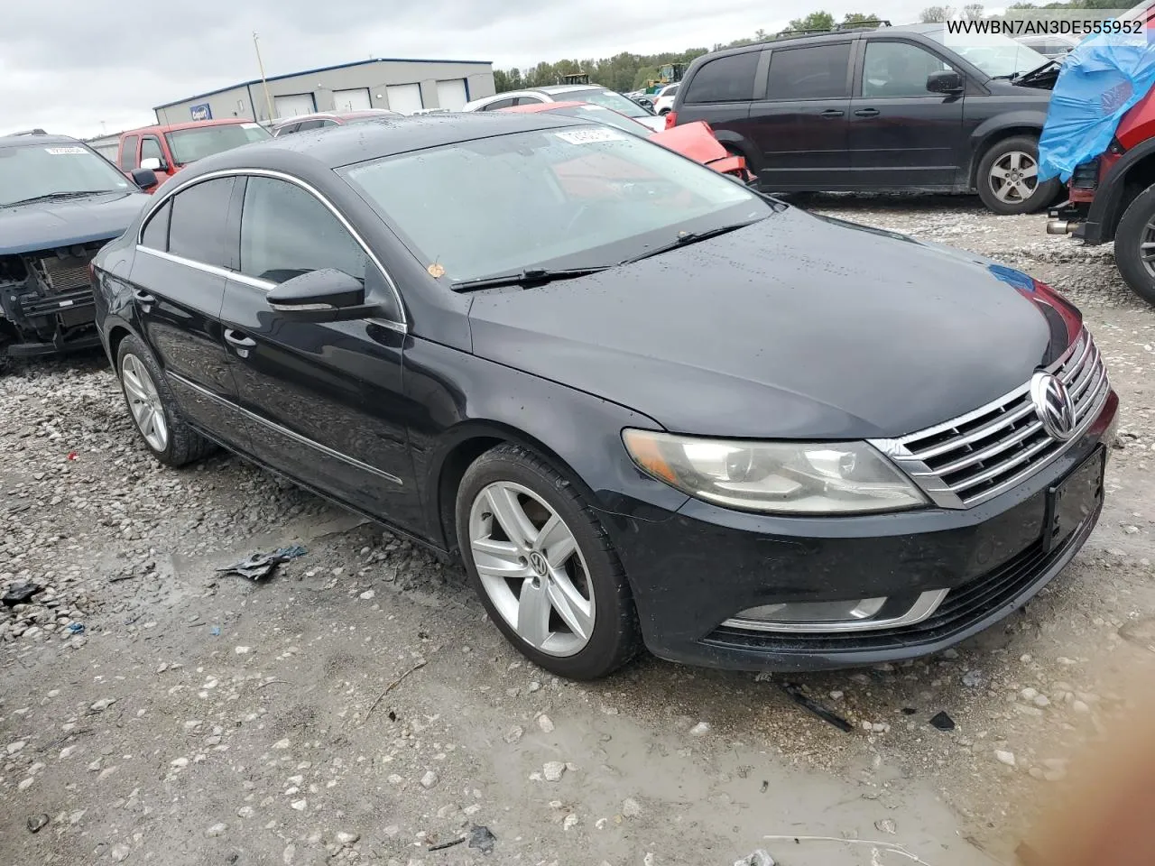 2013 Volkswagen Cc Sport VIN: WVWBN7AN3DE555952 Lot: 72430754