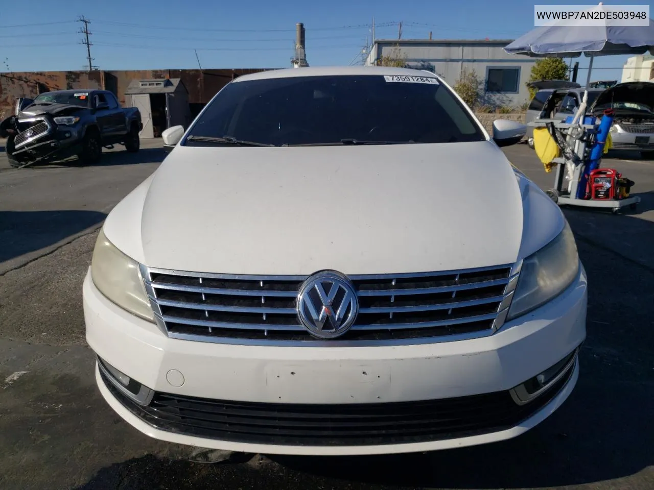 2013 Volkswagen Cc Sport VIN: WVWBP7AN2DE503948 Lot: 73591284