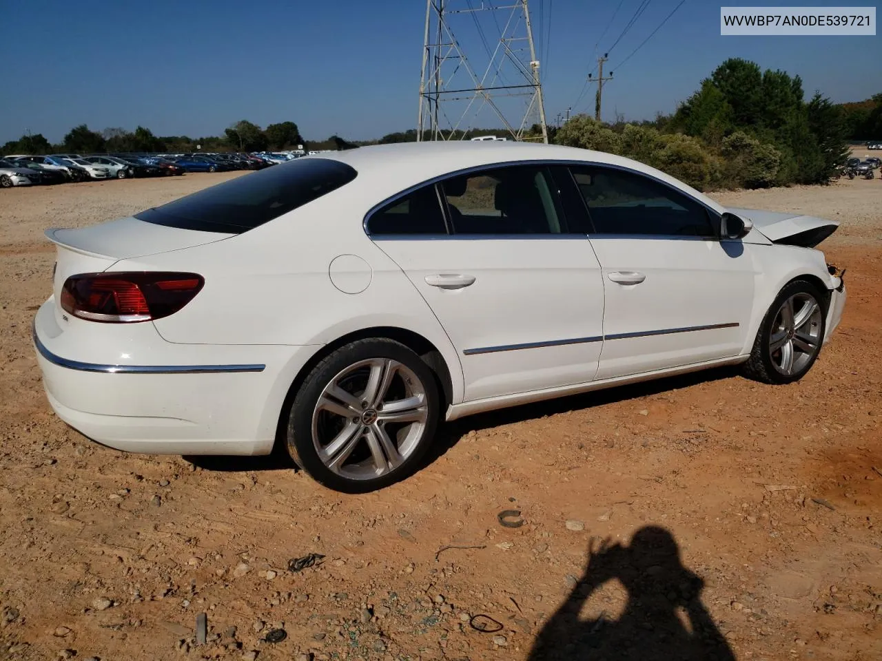 2013 Volkswagen Cc Sport VIN: WVWBP7AN0DE539721 Lot: 73632374