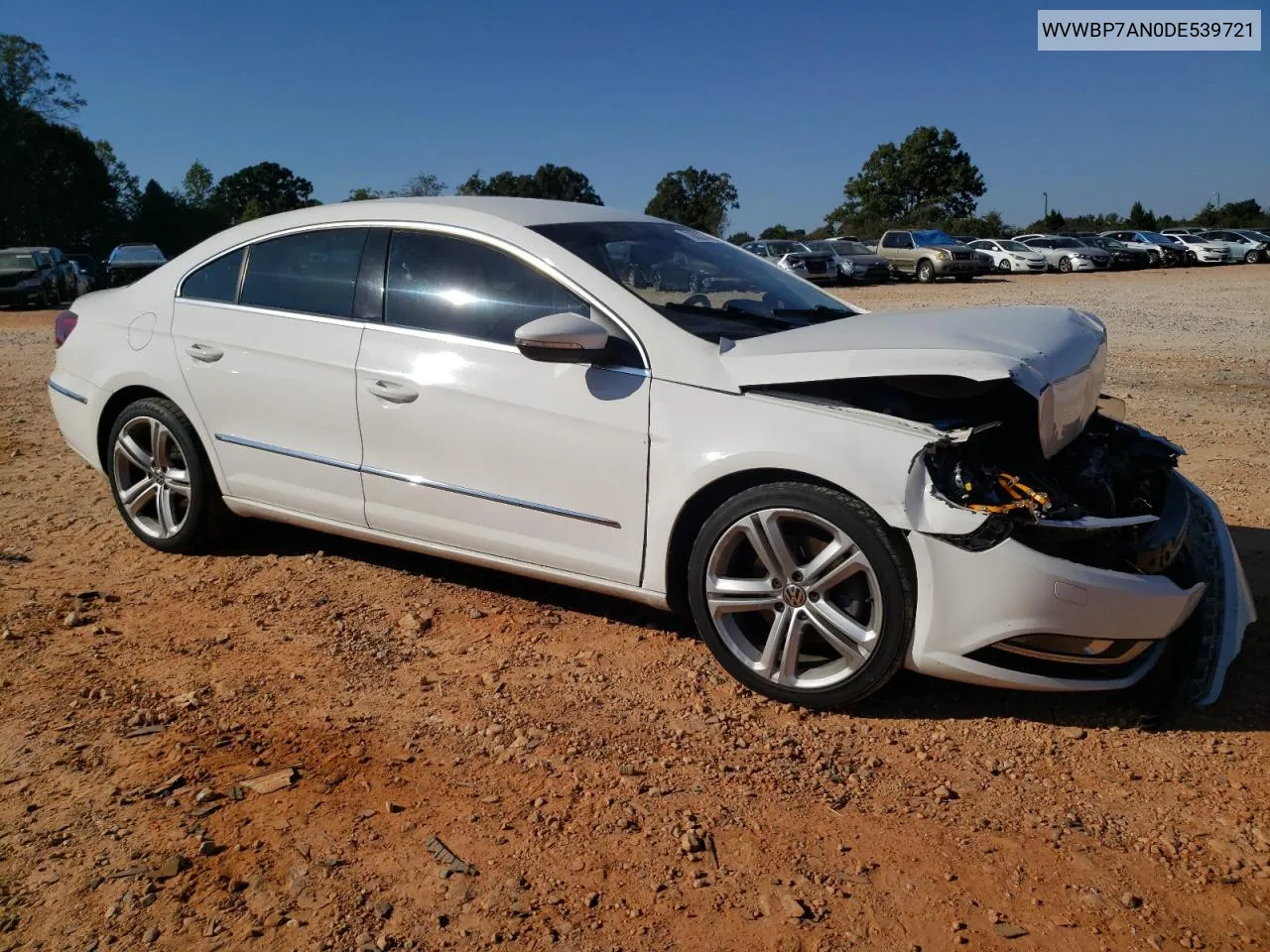 2013 Volkswagen Cc Sport VIN: WVWBP7AN0DE539721 Lot: 73632374