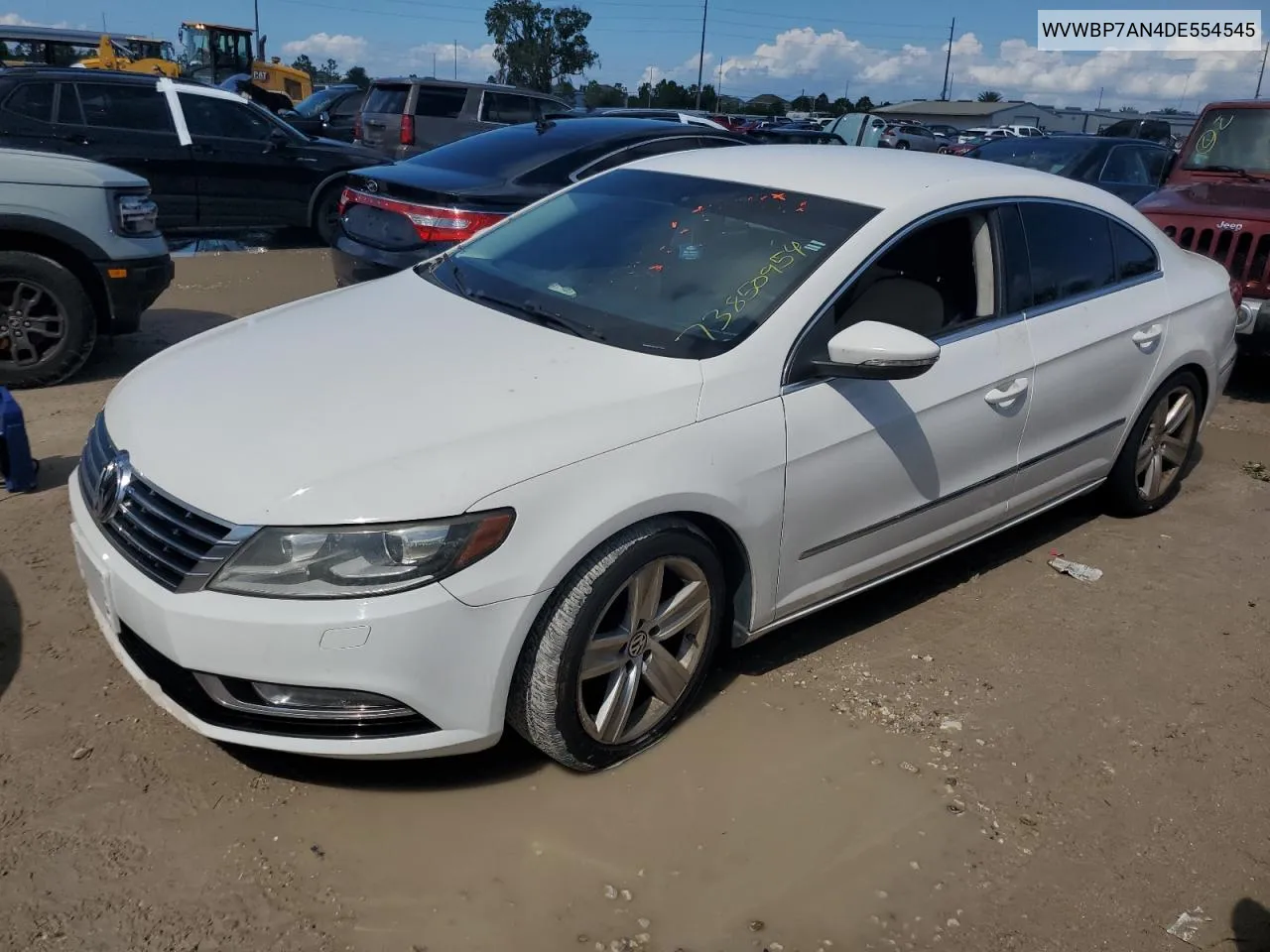 2013 Volkswagen Cc Sport VIN: WVWBP7AN4DE554545 Lot: 73850954