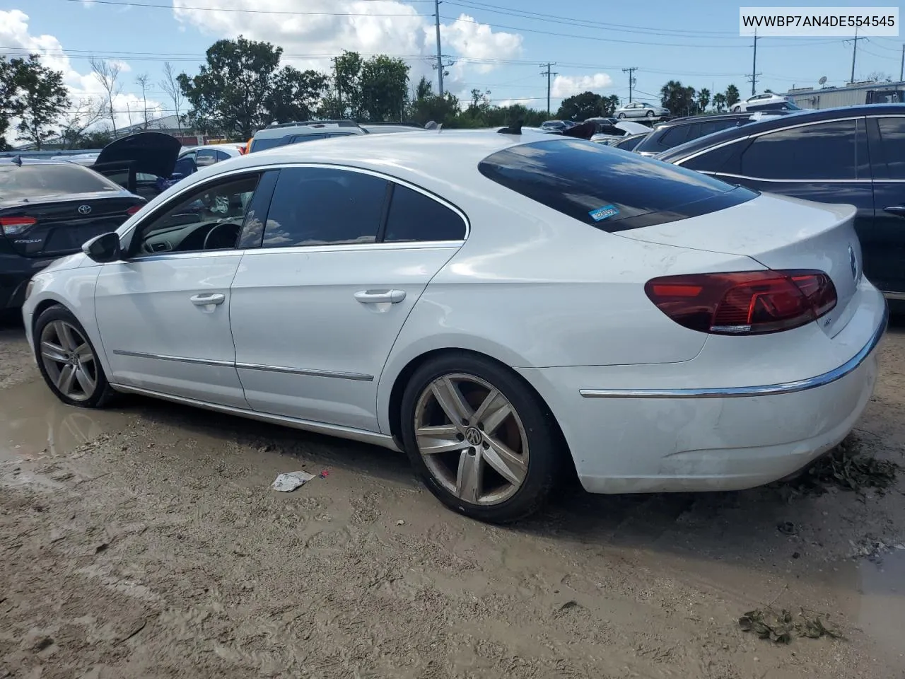 2013 Volkswagen Cc Sport VIN: WVWBP7AN4DE554545 Lot: 73850954