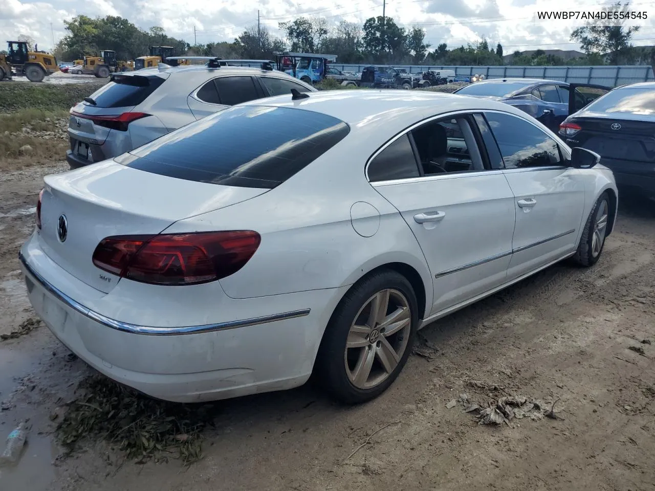 2013 Volkswagen Cc Sport VIN: WVWBP7AN4DE554545 Lot: 73850954