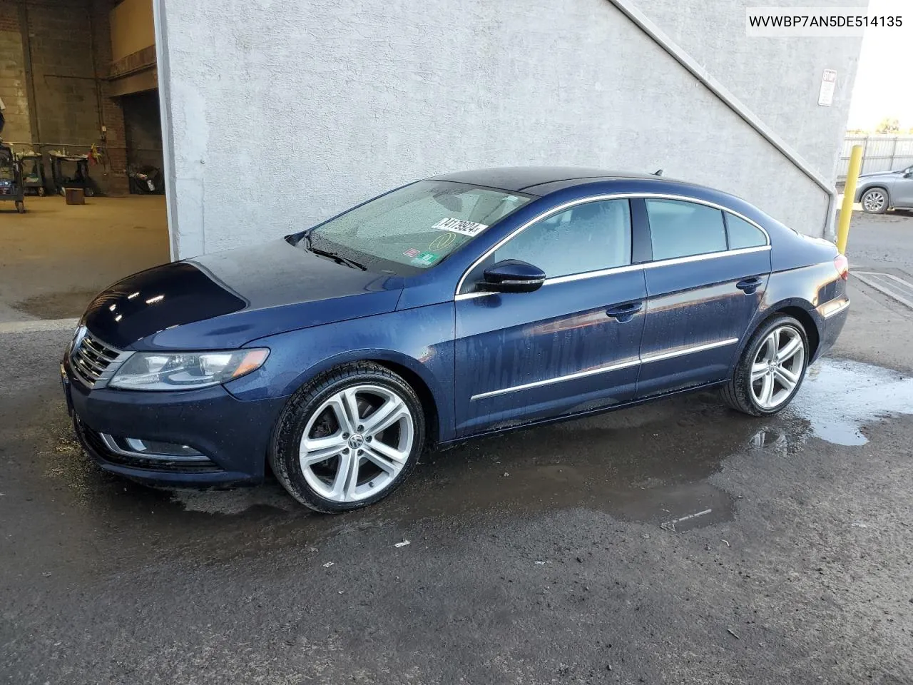 2013 Volkswagen Cc Sport VIN: WVWBP7AN5DE514135 Lot: 74179924