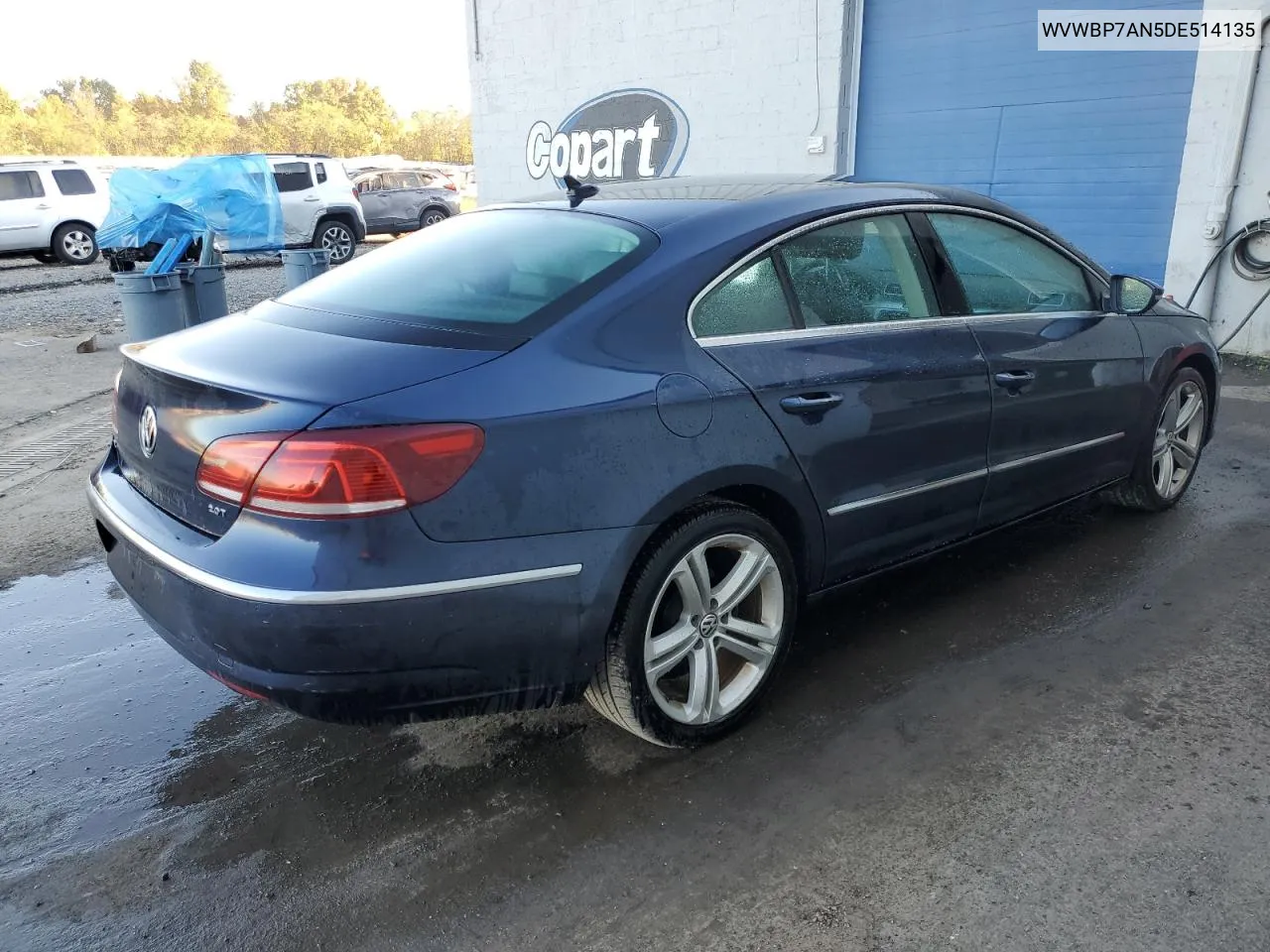 2013 Volkswagen Cc Sport VIN: WVWBP7AN5DE514135 Lot: 74179924