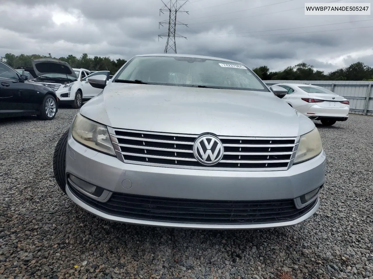 2013 Volkswagen Cc Sport VIN: WVWBP7AN4DE505247 Lot: 74237984