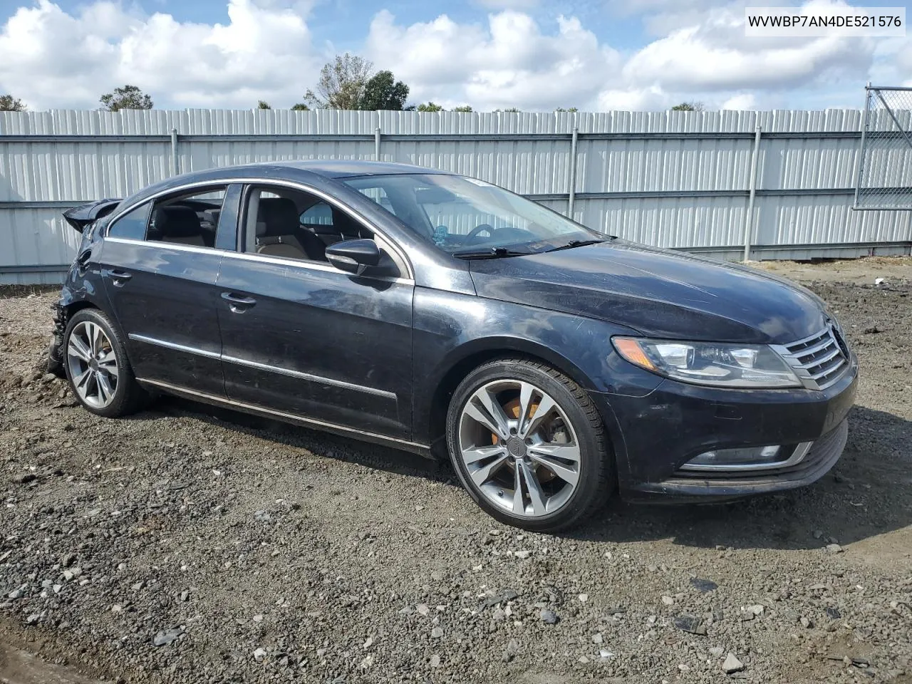 2013 Volkswagen Cc Sport VIN: WVWBP7AN4DE521576 Lot: 74278024