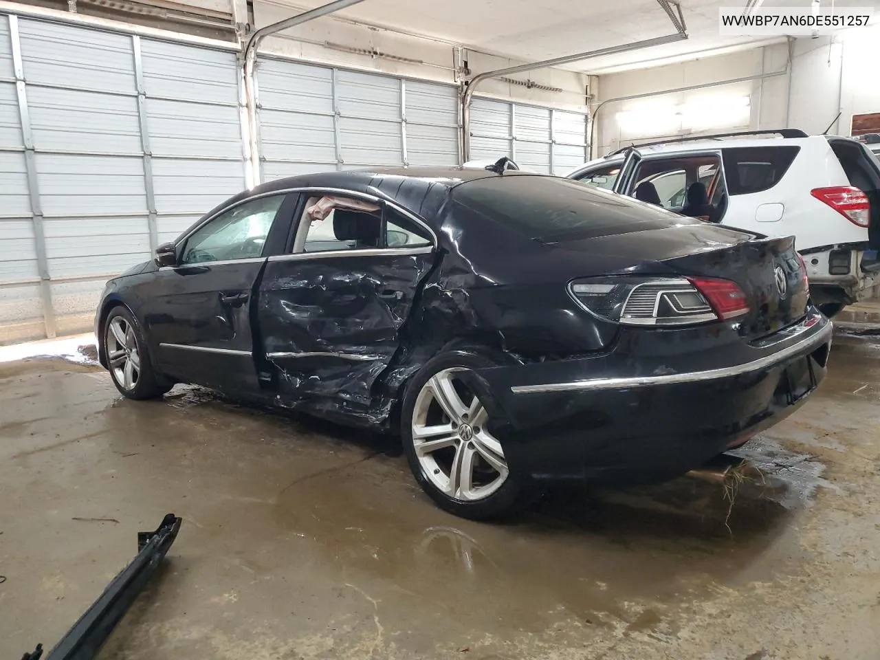 2013 Volkswagen Cc Sport VIN: WVWBP7AN6DE551257 Lot: 75327494