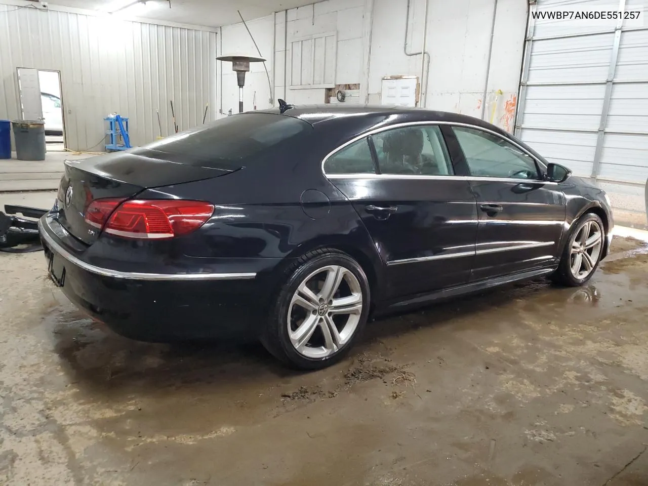 2013 Volkswagen Cc Sport VIN: WVWBP7AN6DE551257 Lot: 75327494