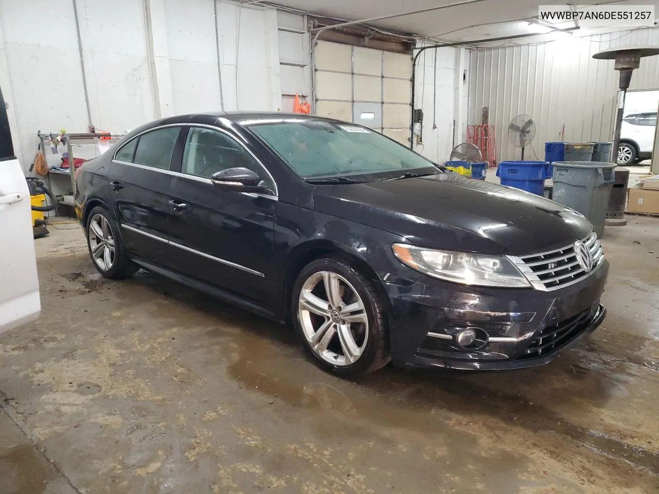 2013 Volkswagen Cc Sport VIN: WVWBP7AN6DE551257 Lot: 75327494