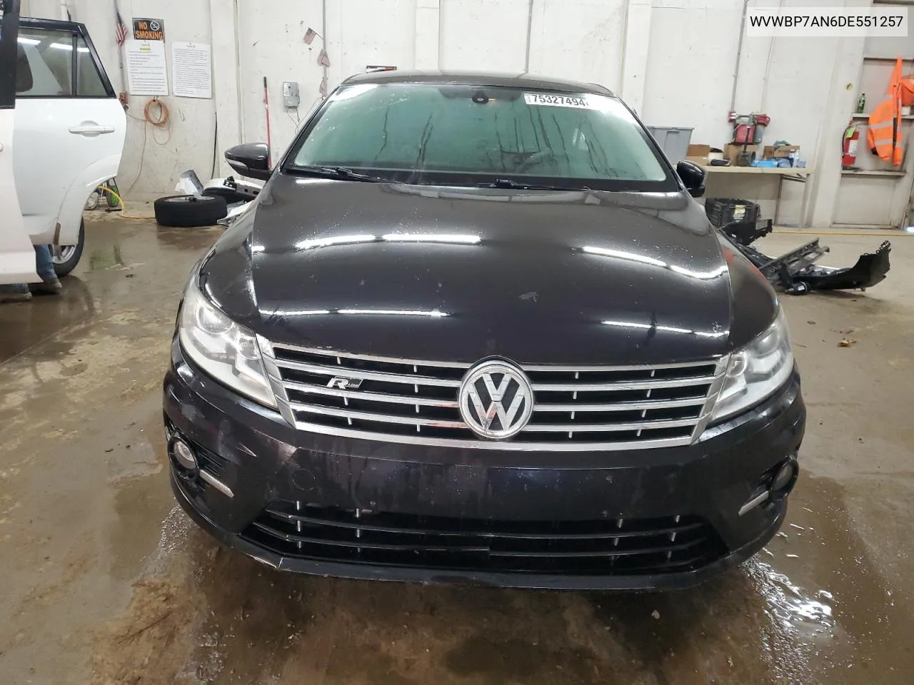 2013 Volkswagen Cc Sport VIN: WVWBP7AN6DE551257 Lot: 75327494