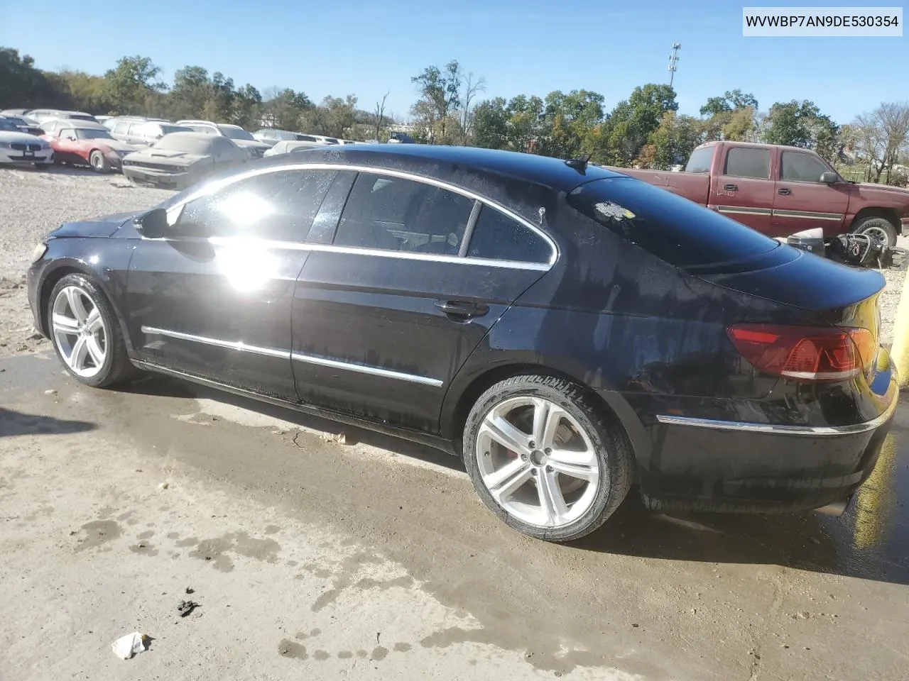 2013 Volkswagen Cc Sport VIN: WVWBP7AN9DE530354 Lot: 75331214