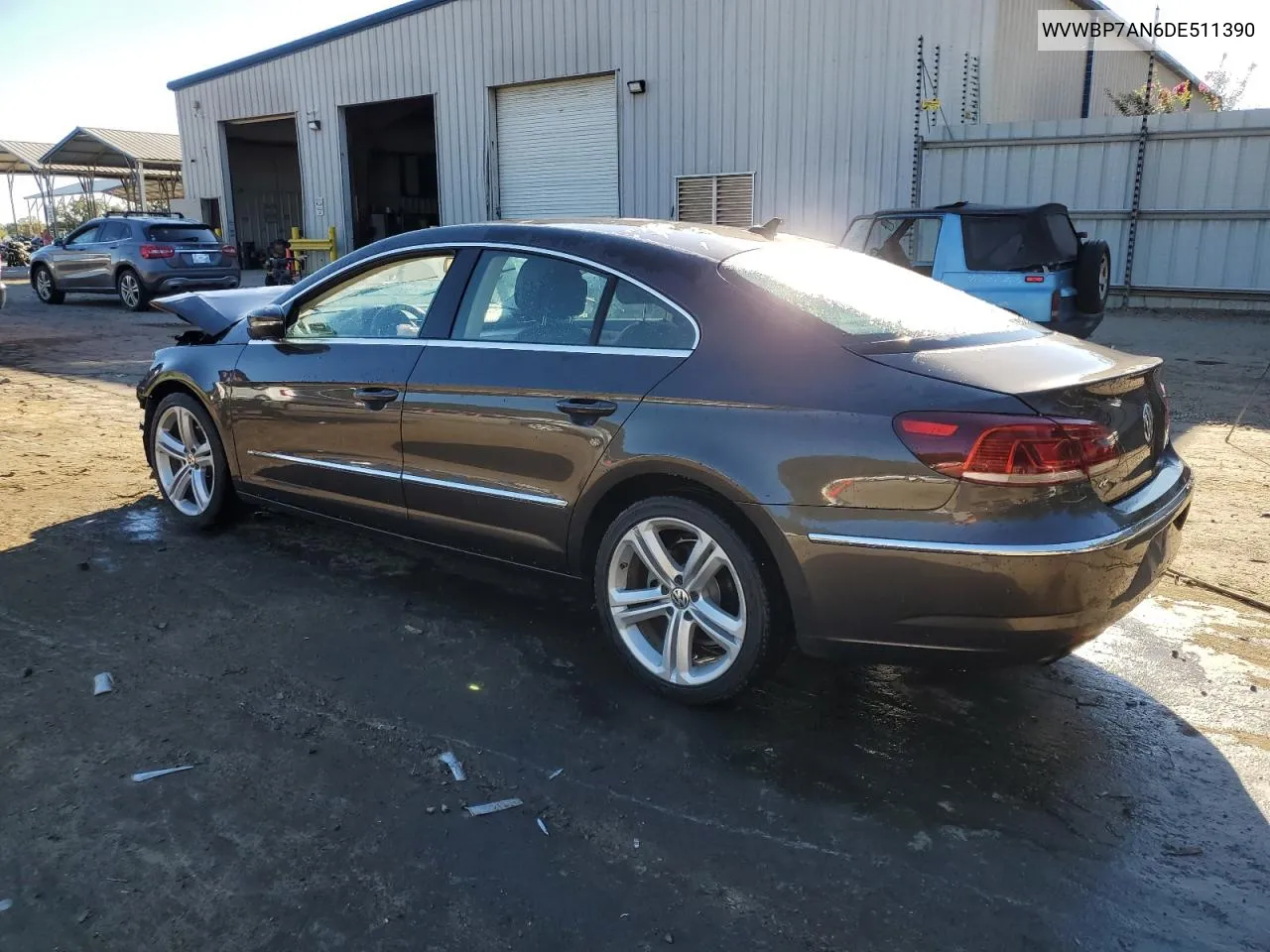 2013 Volkswagen Cc Sport VIN: WVWBP7AN6DE511390 Lot: 76567444