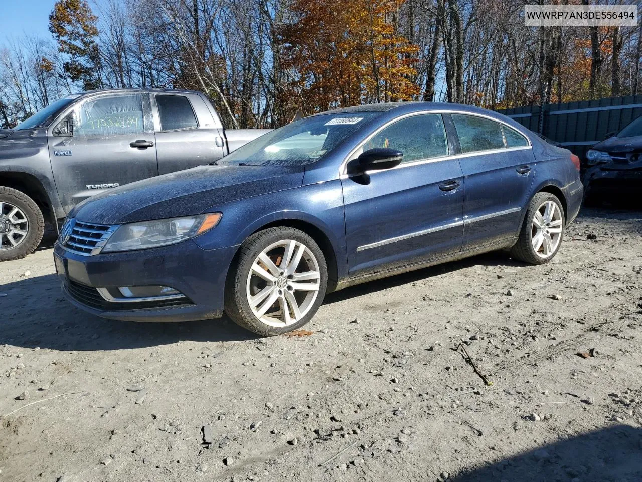 2013 Volkswagen Cc Luxury VIN: WVWRP7AN3DE556494 Lot: 77280544