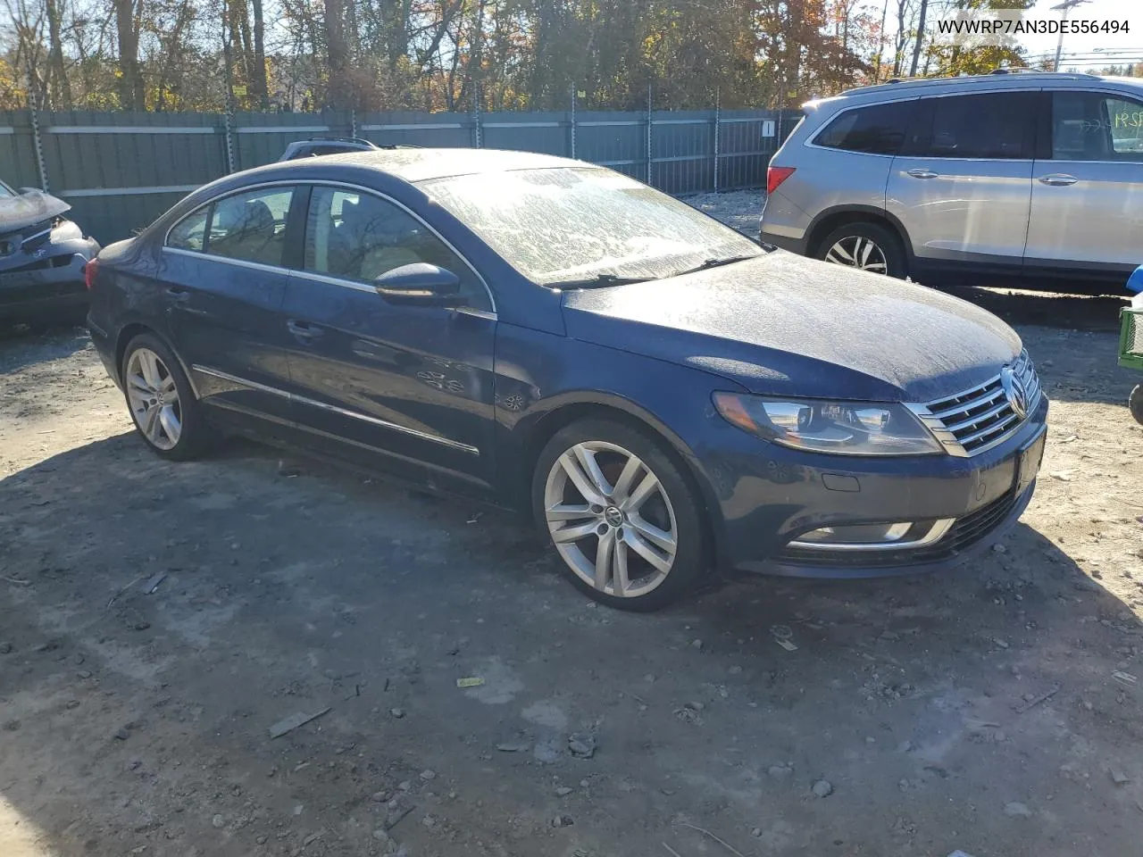 2013 Volkswagen Cc Luxury VIN: WVWRP7AN3DE556494 Lot: 77280544