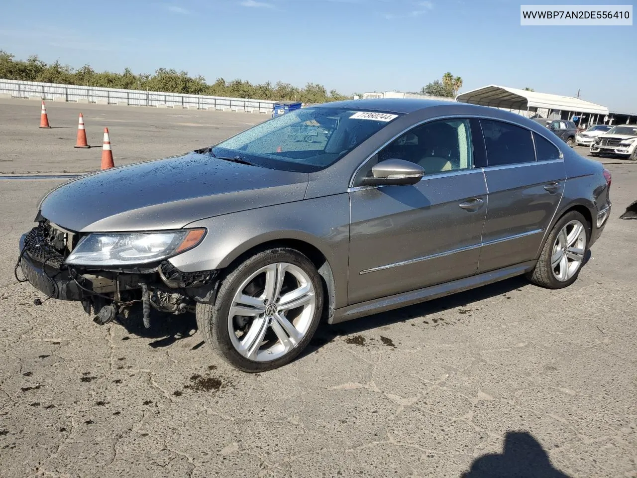 2013 Volkswagen Cc Sport VIN: WVWBP7AN2DE556410 Lot: 77360244