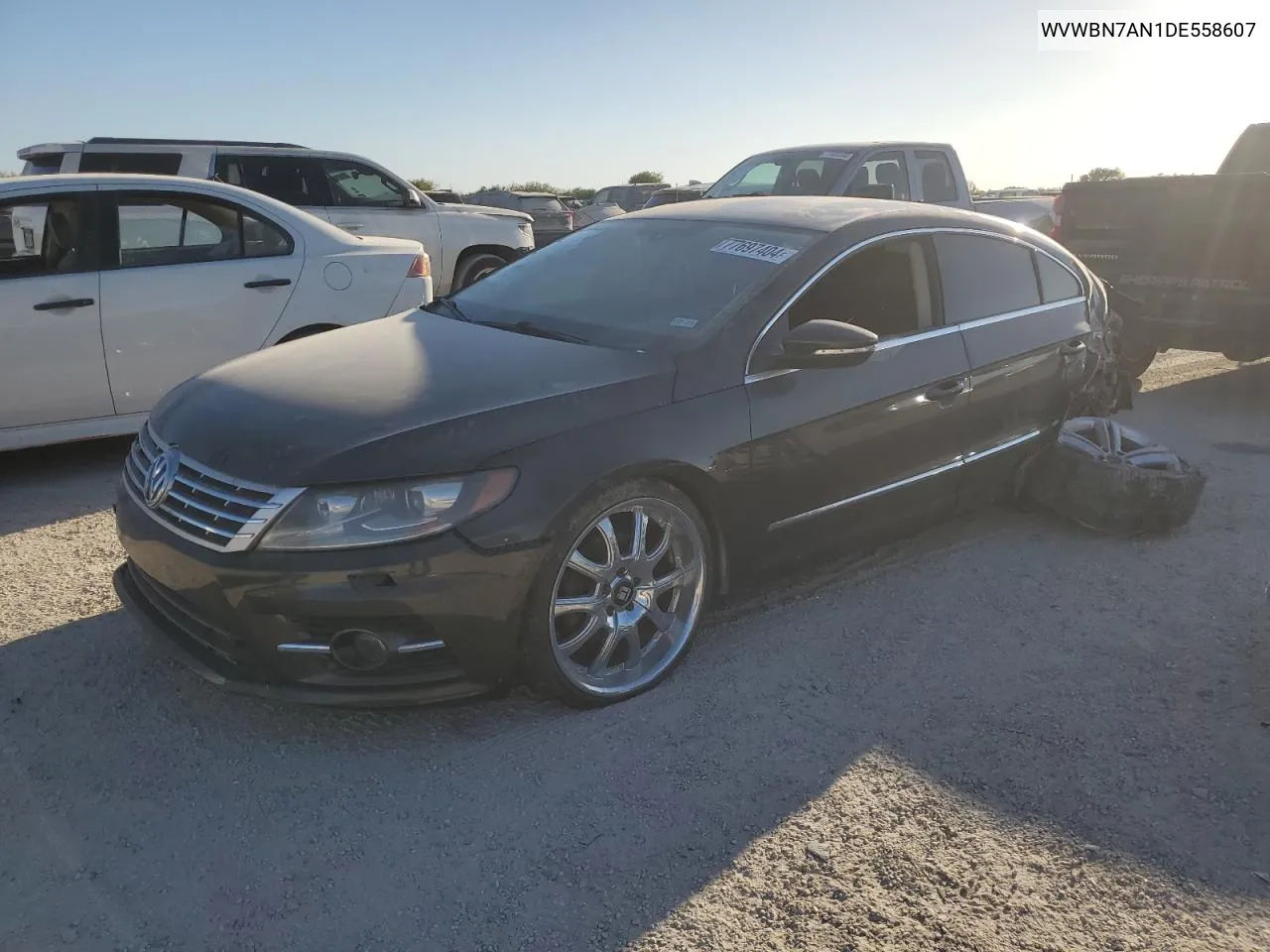 2013 Volkswagen Cc Sport VIN: WVWBN7AN1DE558607 Lot: 77697404