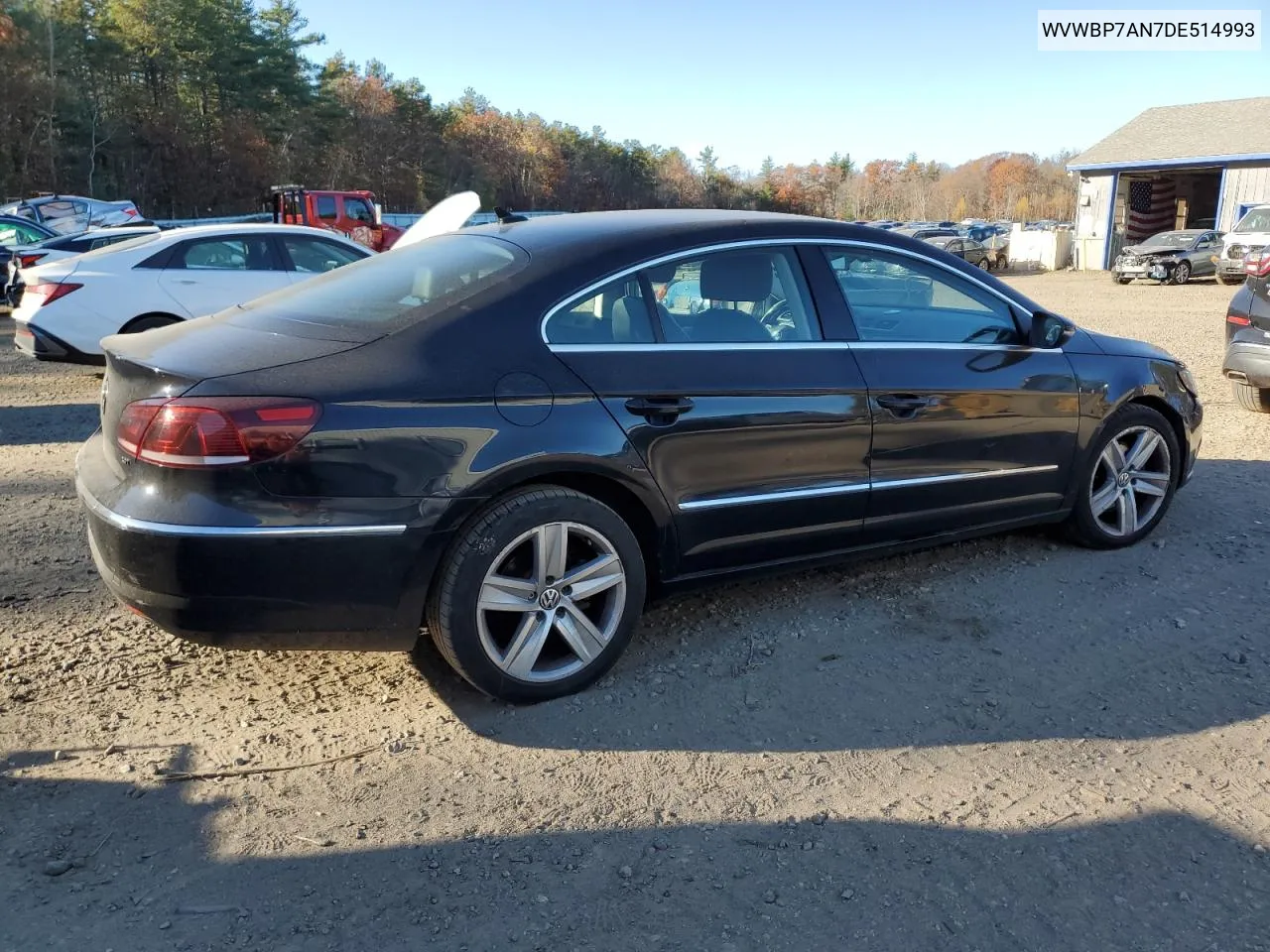 2013 Volkswagen Cc Sport VIN: WVWBP7AN7DE514993 Lot: 78003604