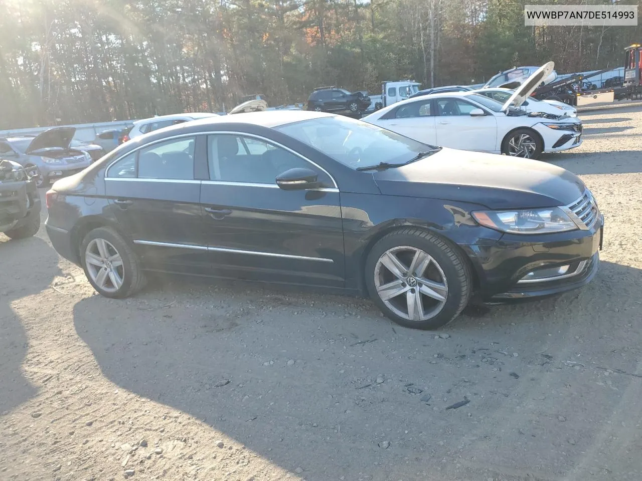 2013 Volkswagen Cc Sport VIN: WVWBP7AN7DE514993 Lot: 78003604