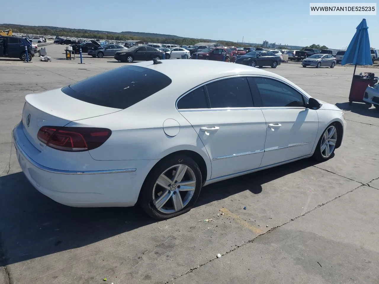 2013 Volkswagen Cc Sport VIN: WVWBN7AN1DE525235 Lot: 78063074