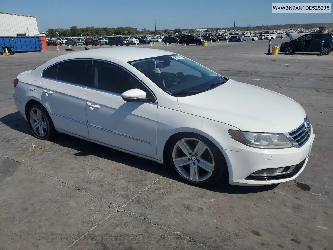 2013 Volkswagen Cc Sport VIN: WVWBN7AN1DE525235 Lot: 78063074