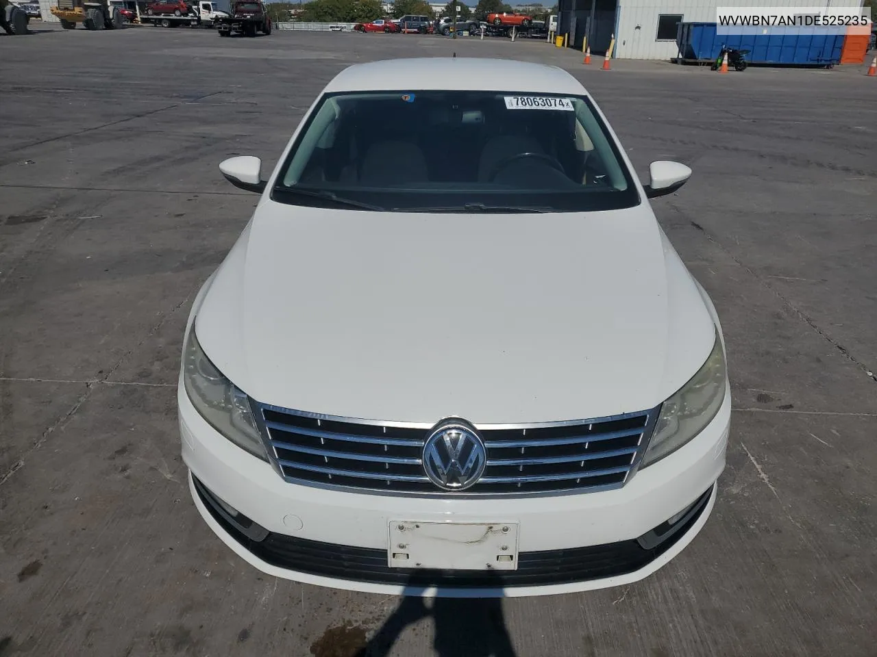 2013 Volkswagen Cc Sport VIN: WVWBN7AN1DE525235 Lot: 78063074