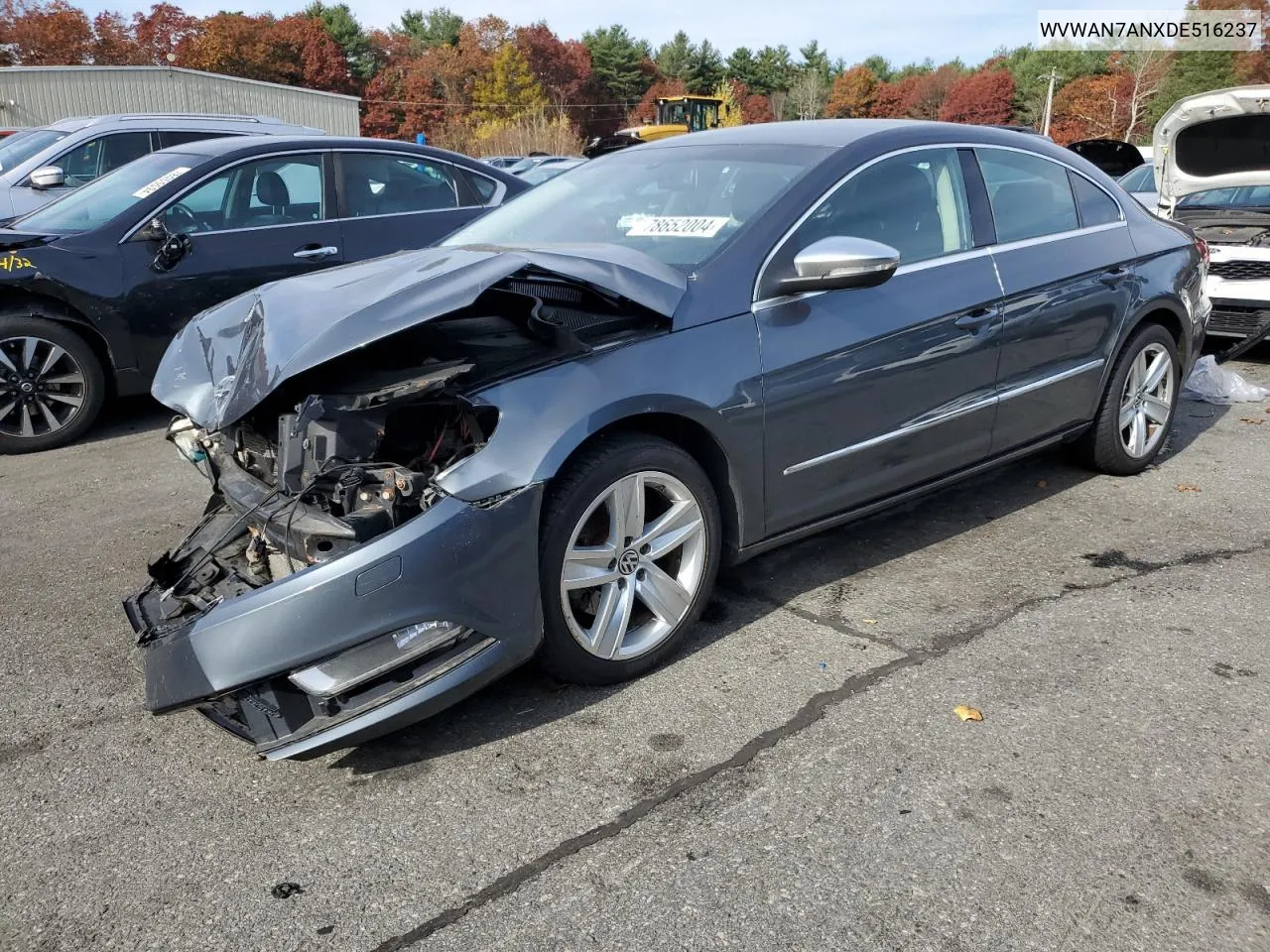 2013 Volkswagen Cc Sport VIN: WVWAN7ANXDE516237 Lot: 78652004