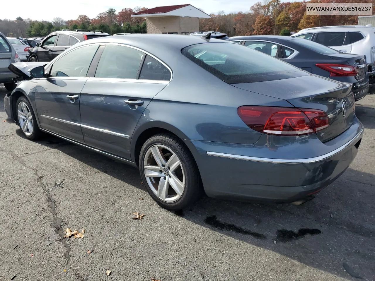 2013 Volkswagen Cc Sport VIN: WVWAN7ANXDE516237 Lot: 78652004