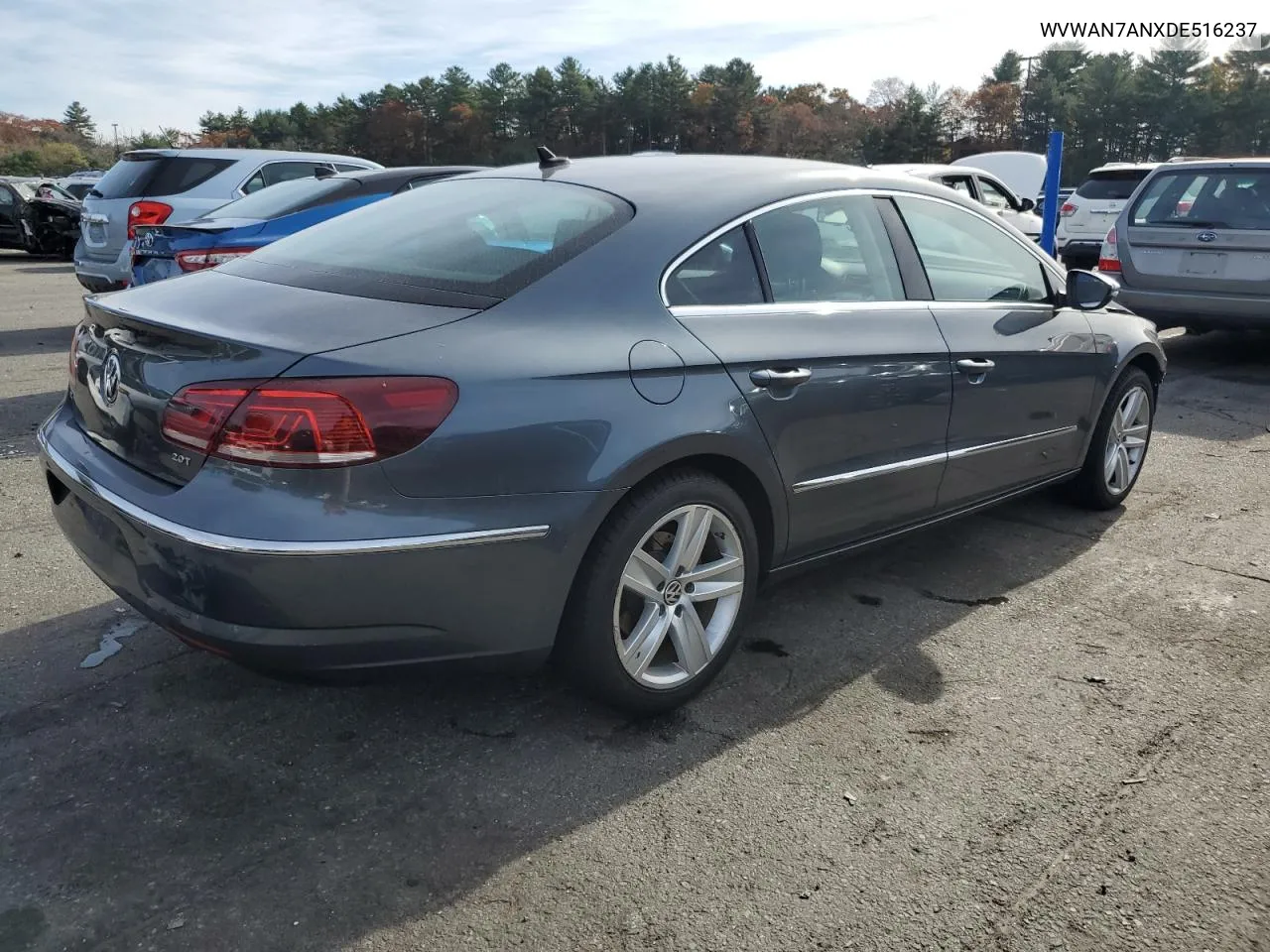 2013 Volkswagen Cc Sport VIN: WVWAN7ANXDE516237 Lot: 78652004