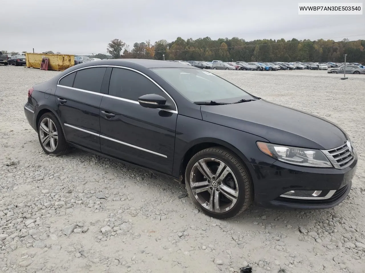 2013 Volkswagen Cc Sport VIN: WVWBP7AN3DE503540 Lot: 78658784