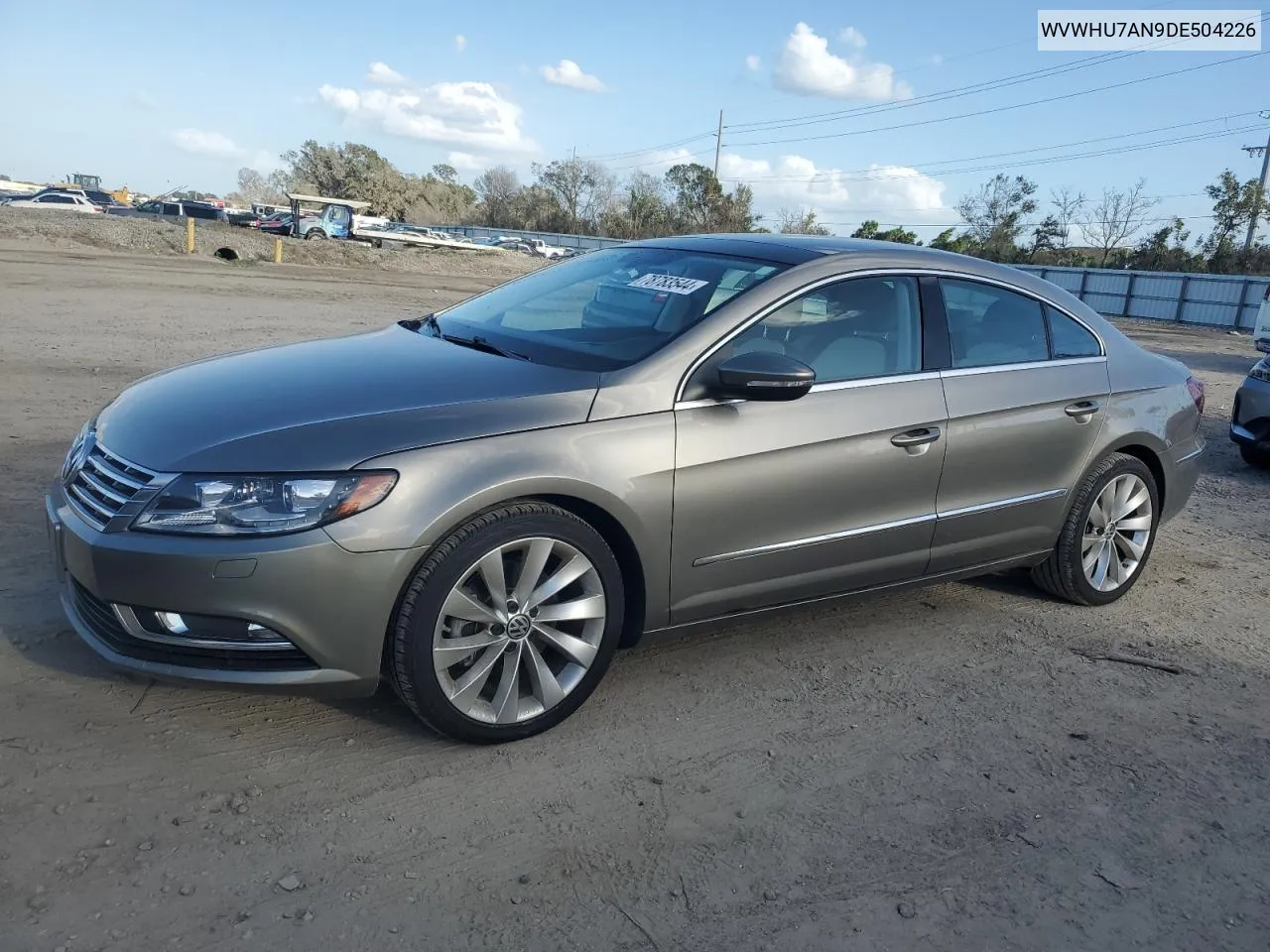 2013 Volkswagen Cc Luxury VIN: WVWHU7AN9DE504226 Lot: 78783544