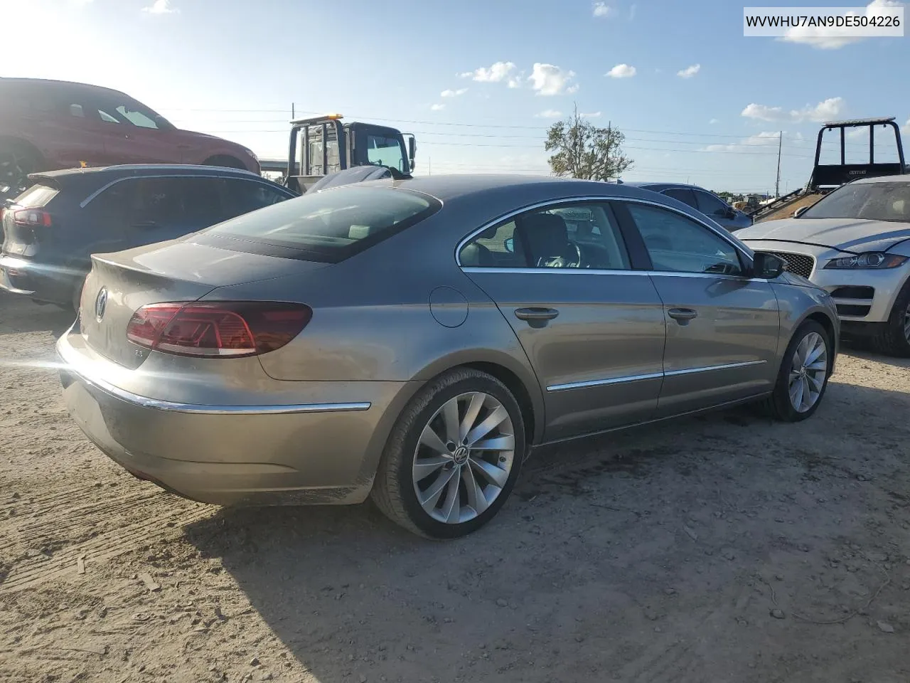 2013 Volkswagen Cc Luxury VIN: WVWHU7AN9DE504226 Lot: 78783544