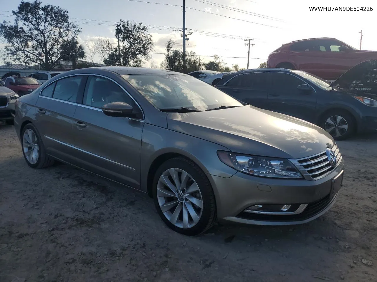 2013 Volkswagen Cc Luxury VIN: WVWHU7AN9DE504226 Lot: 78783544