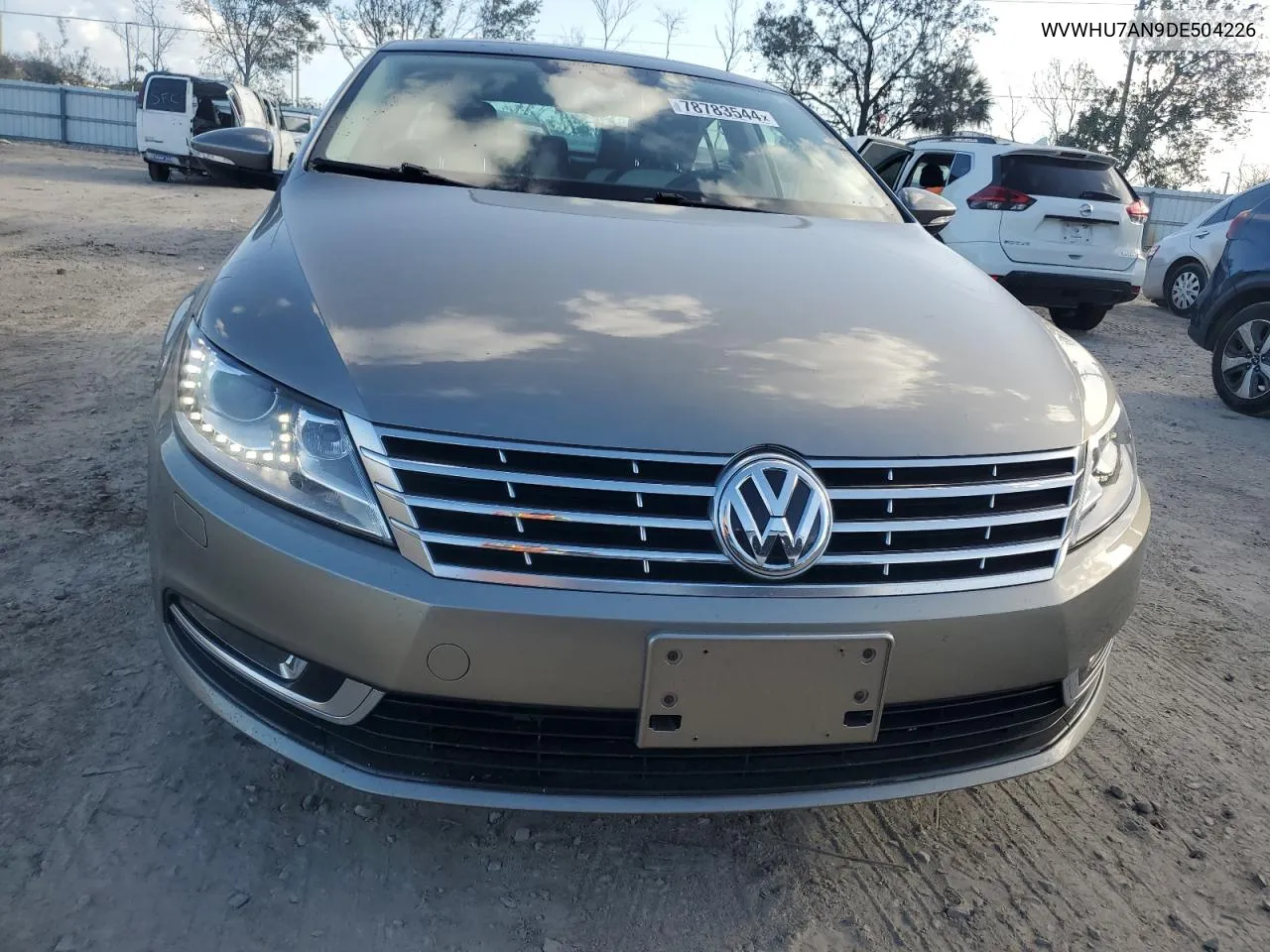 2013 Volkswagen Cc Luxury VIN: WVWHU7AN9DE504226 Lot: 78783544