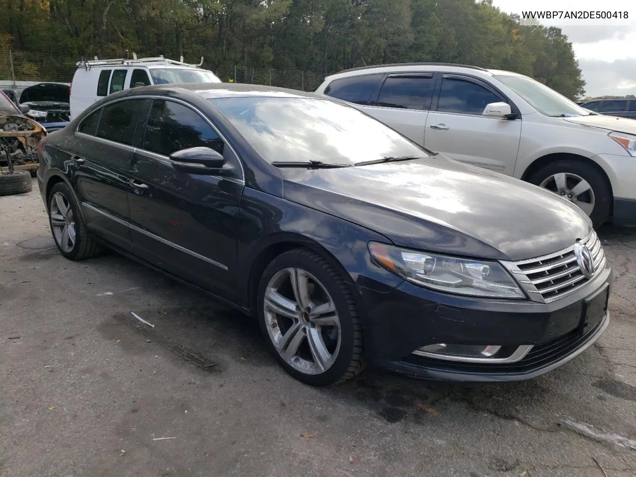 2013 Volkswagen Cc Sport VIN: WVWBP7AN2DE500418 Lot: 79067524