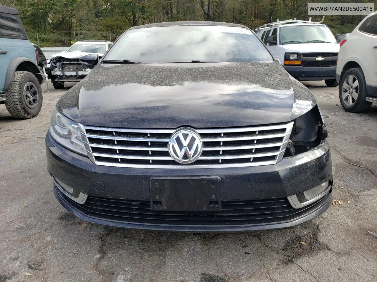 2013 Volkswagen Cc Sport VIN: WVWBP7AN2DE500418 Lot: 79067524