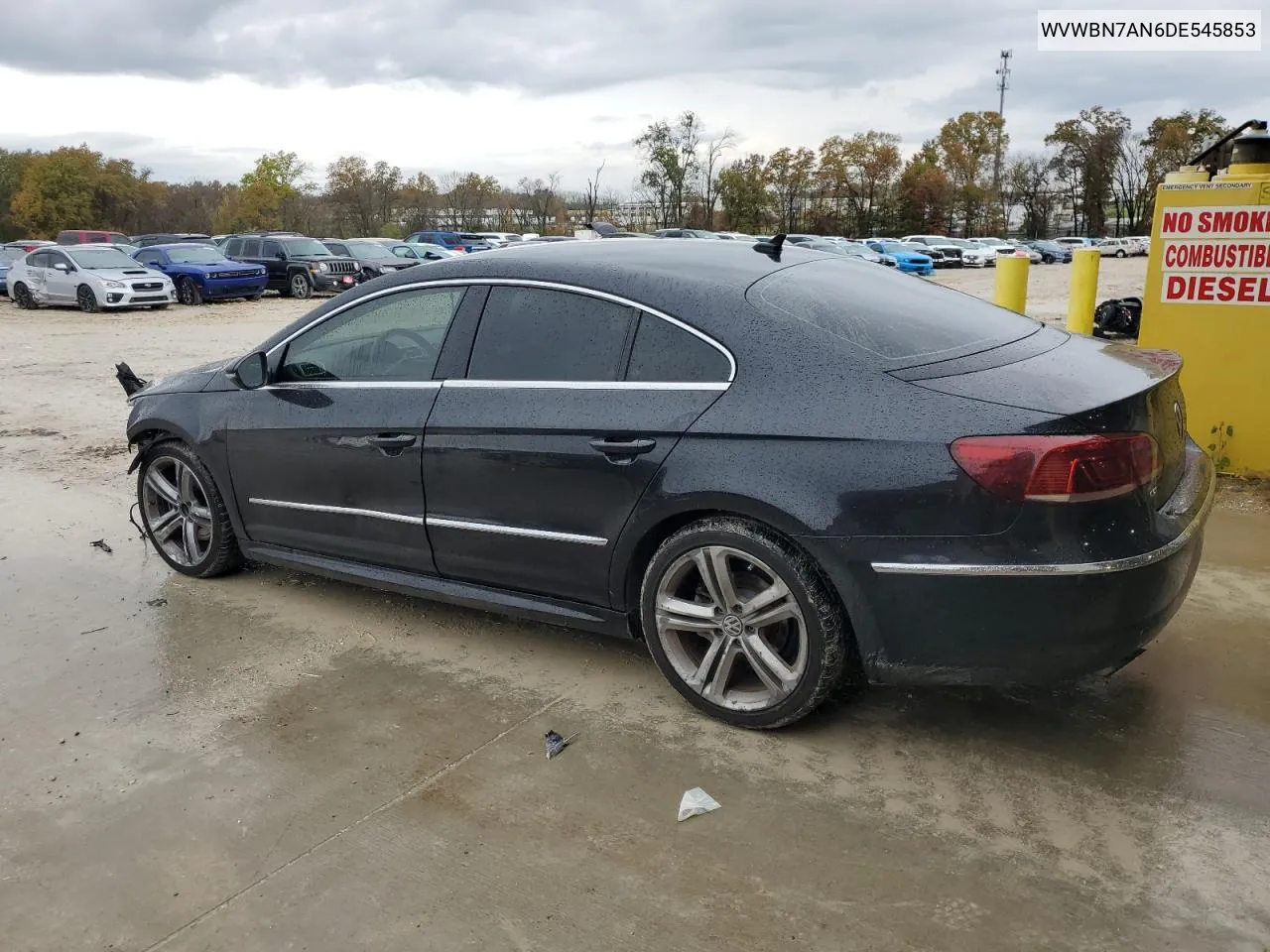 2013 Volkswagen Cc Sport VIN: WVWBN7AN6DE545853 Lot: 79233564