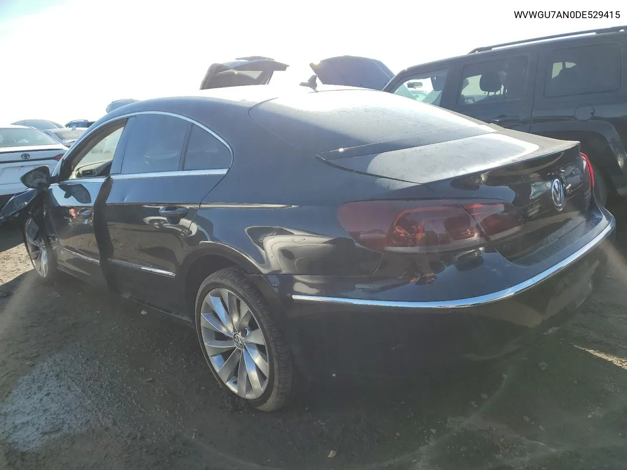 2013 Volkswagen Cc Vr6 4Motion VIN: WVWGU7AN0DE529415 Lot: 79953694