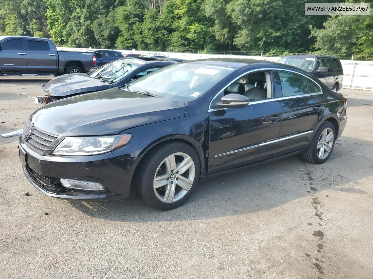 2014 Volkswagen Cc Sport VIN: WVWBP7AN2EE507967 Lot: 65423594