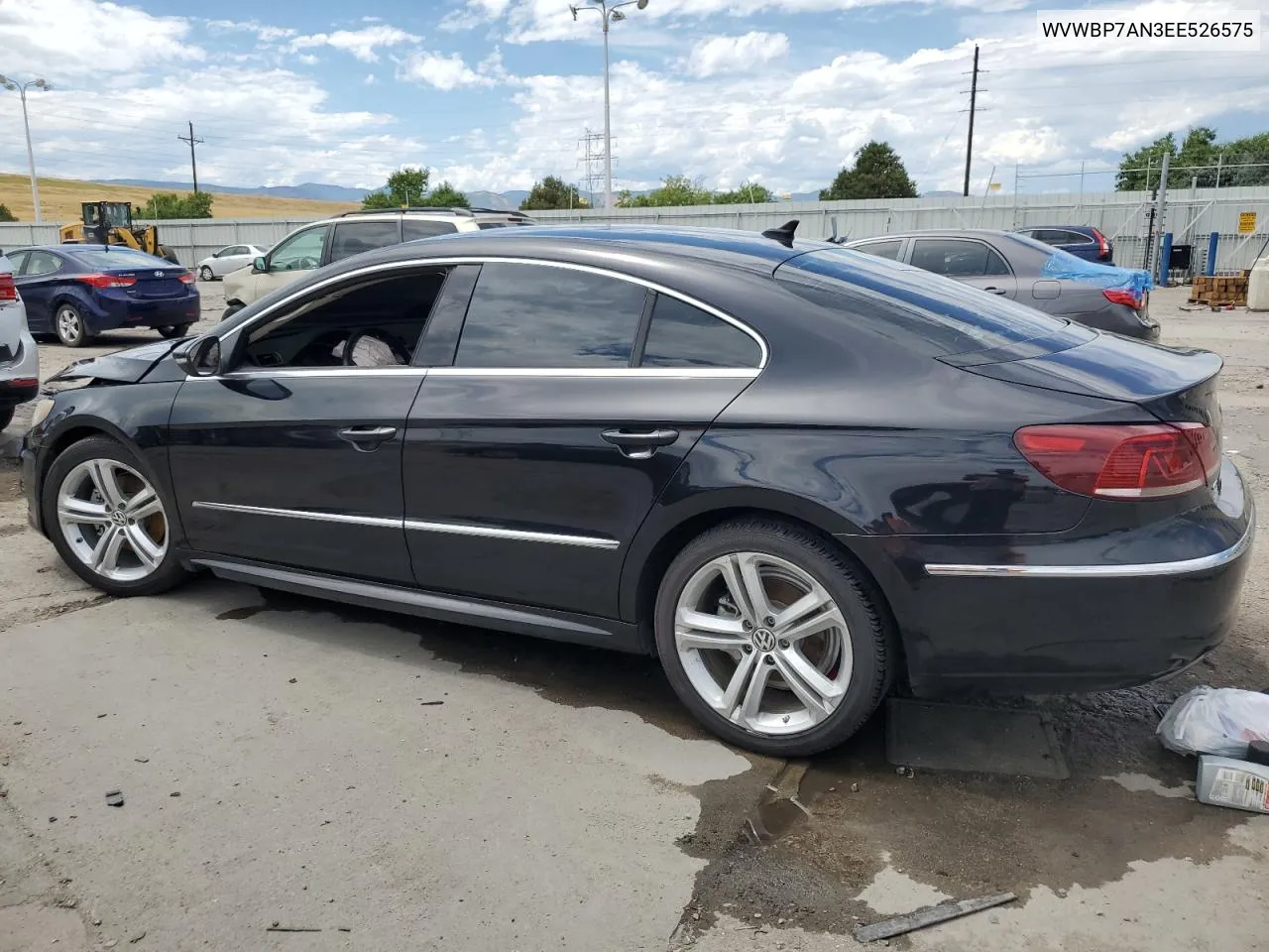 2014 Volkswagen Cc Sport VIN: WVWBP7AN3EE526575 Lot: 66588574