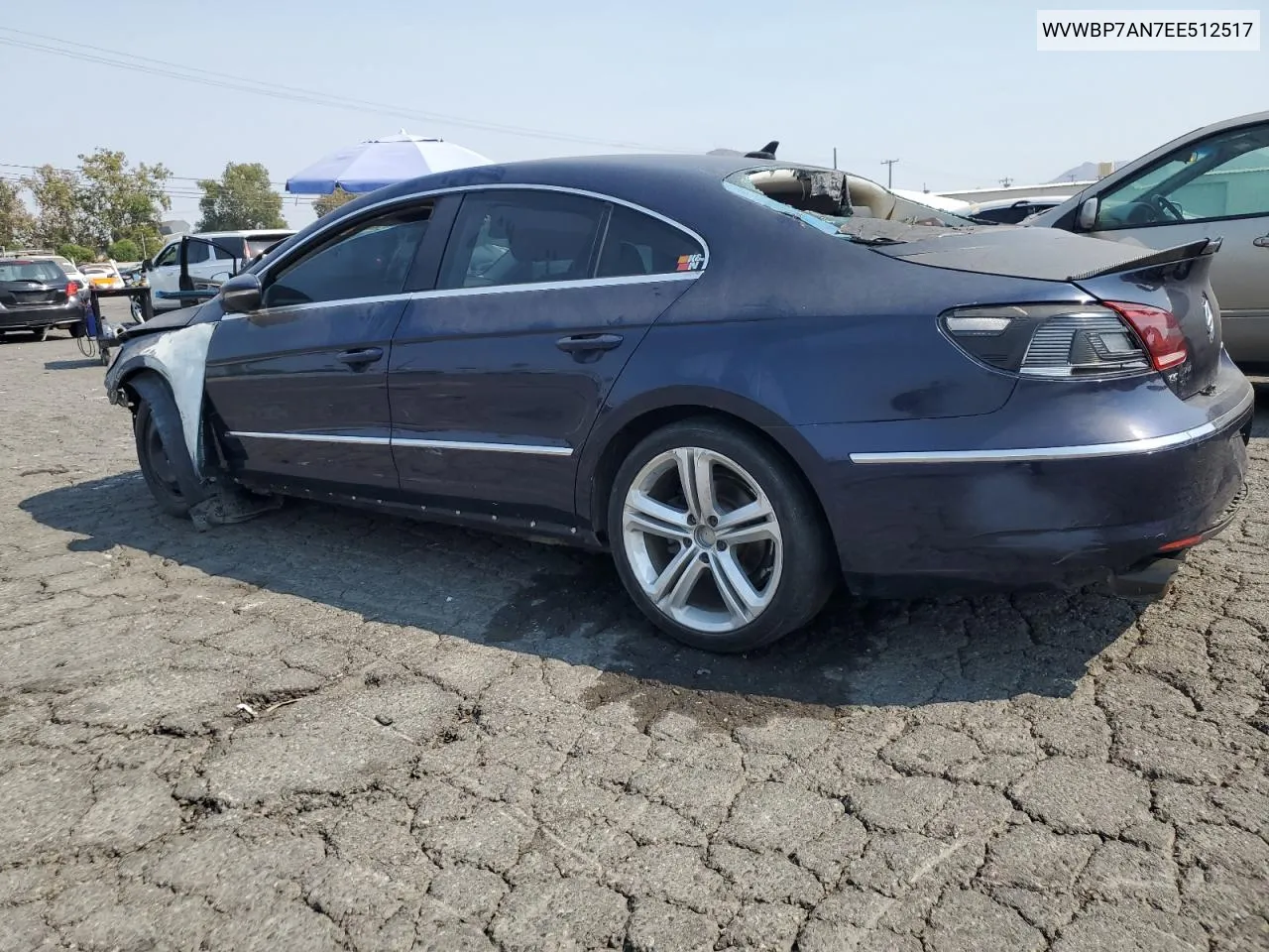 2014 Volkswagen Cc Sport VIN: WVWBP7AN7EE512517 Lot: 71127514